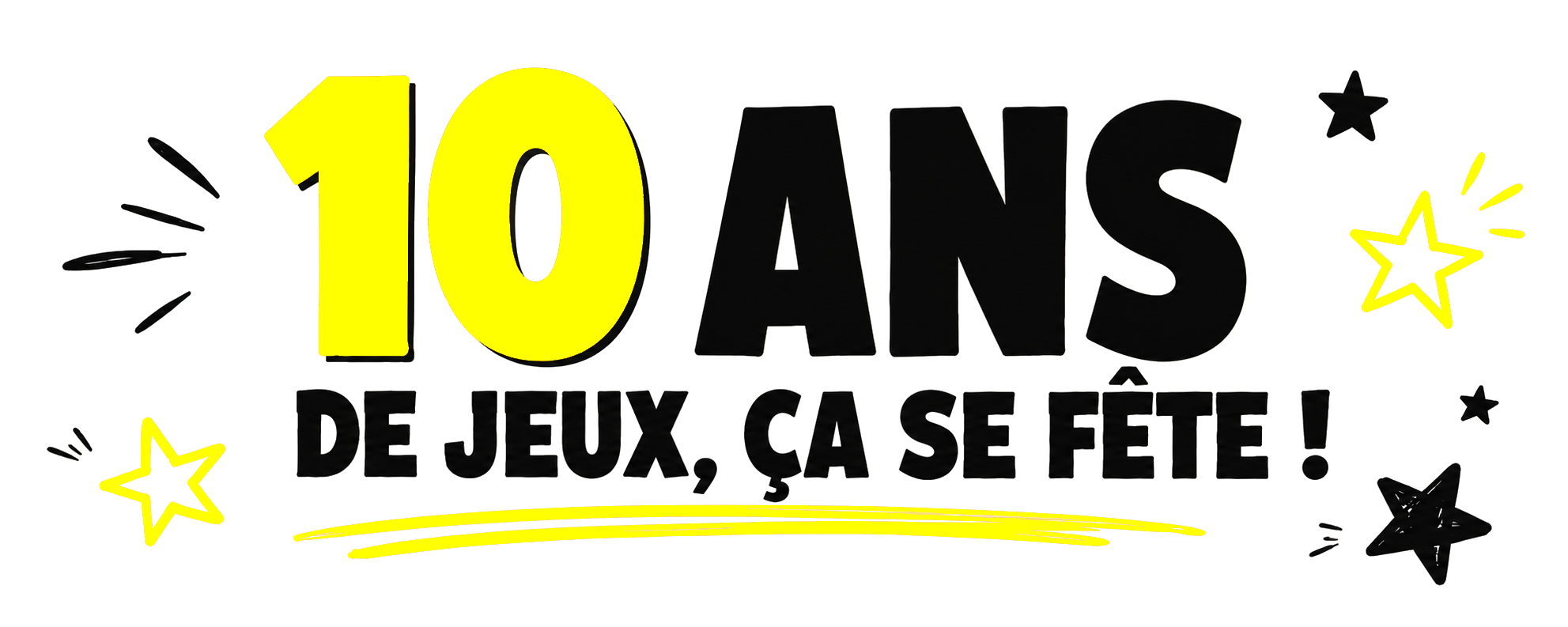 10 ans de jeux, ça se fête