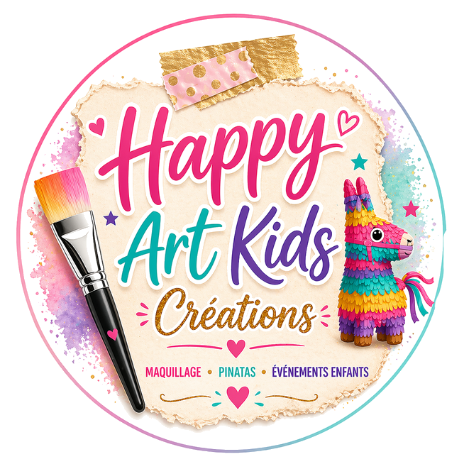 Happy art kids